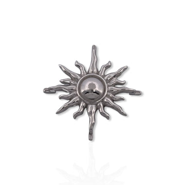 Sterling Silver Sun Charm