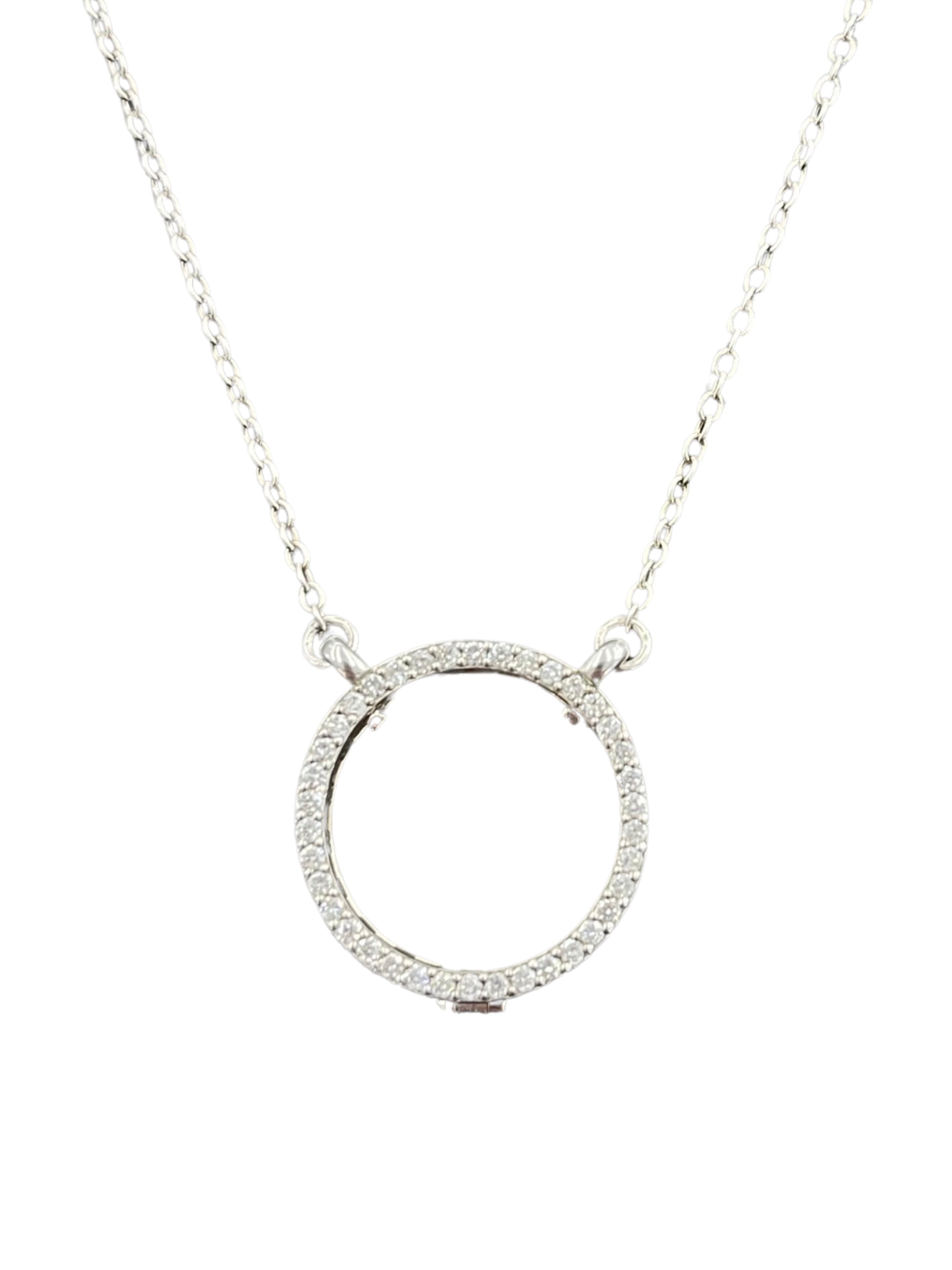 【限定値下 天然ダイヤ】SJX Silver Diamond Necklace SILVER DIAMOND DESIGN NECKLACE(5SN0027)｜SJX公式ONLINE STORE